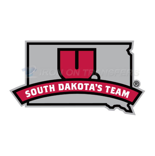 South Dakota Coyotes Iron-on Stickers (Heat Transfers)NO.6213